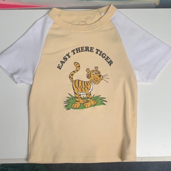 Easy there tiger baby T. Brand pac-sun. Size XS - Picture 1 of 2